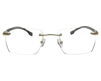 Óculos de Grau F. Sinclair Dourado Chumbo FS3034 C1-56