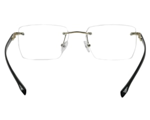 Óculos de Grau F. Sinclair Dourado Chumbo FS3034 C1-56