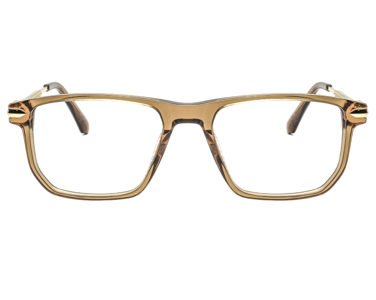 Óculos de Grau F. Sinclair Marrom Translúcido MB23018 C2-53