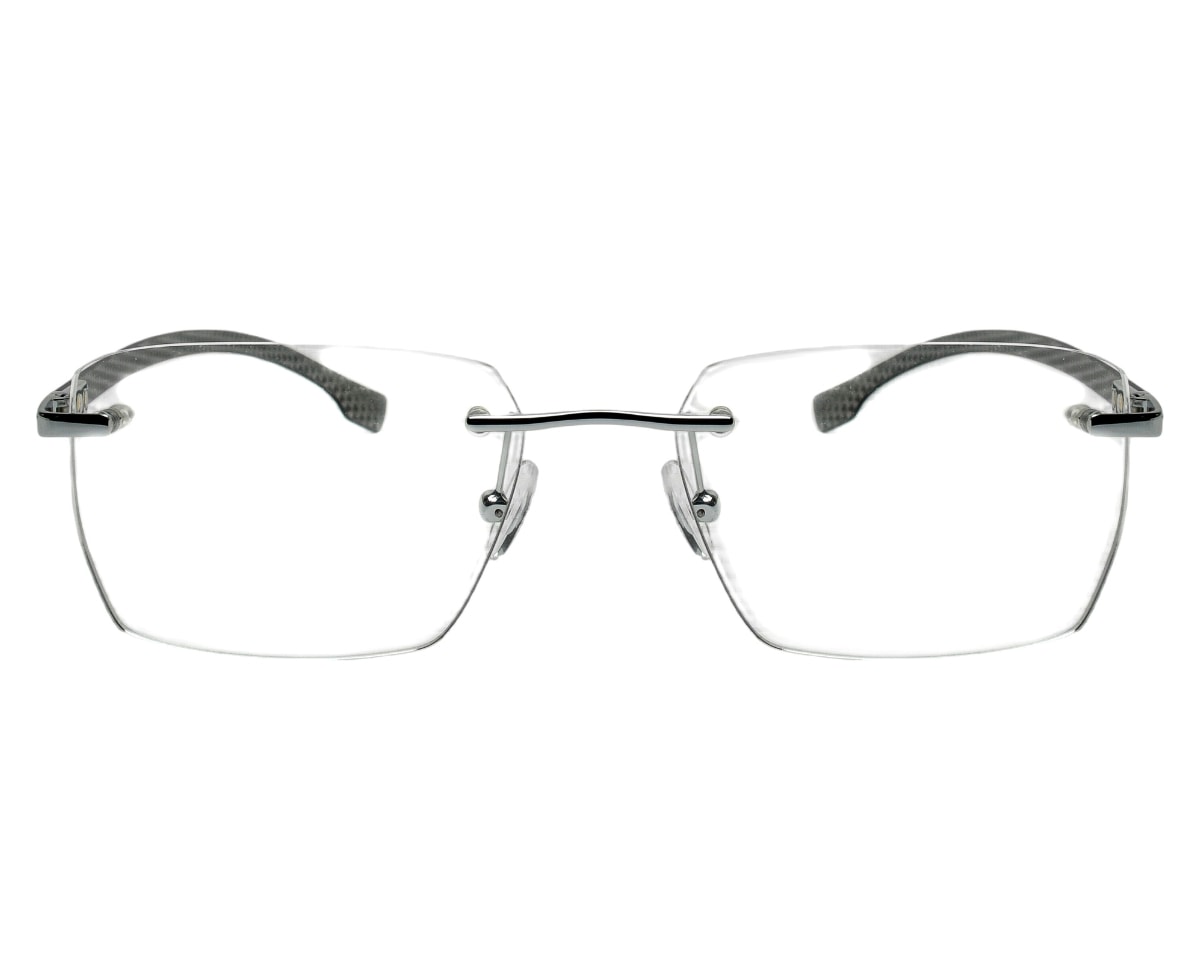 Óculos de Grau F. Sinclair Prata Chumbo FS3034 C4-56