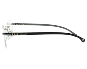 Óculos de Grau F. Sinclair Prata Chumbo FS3034 C4-56