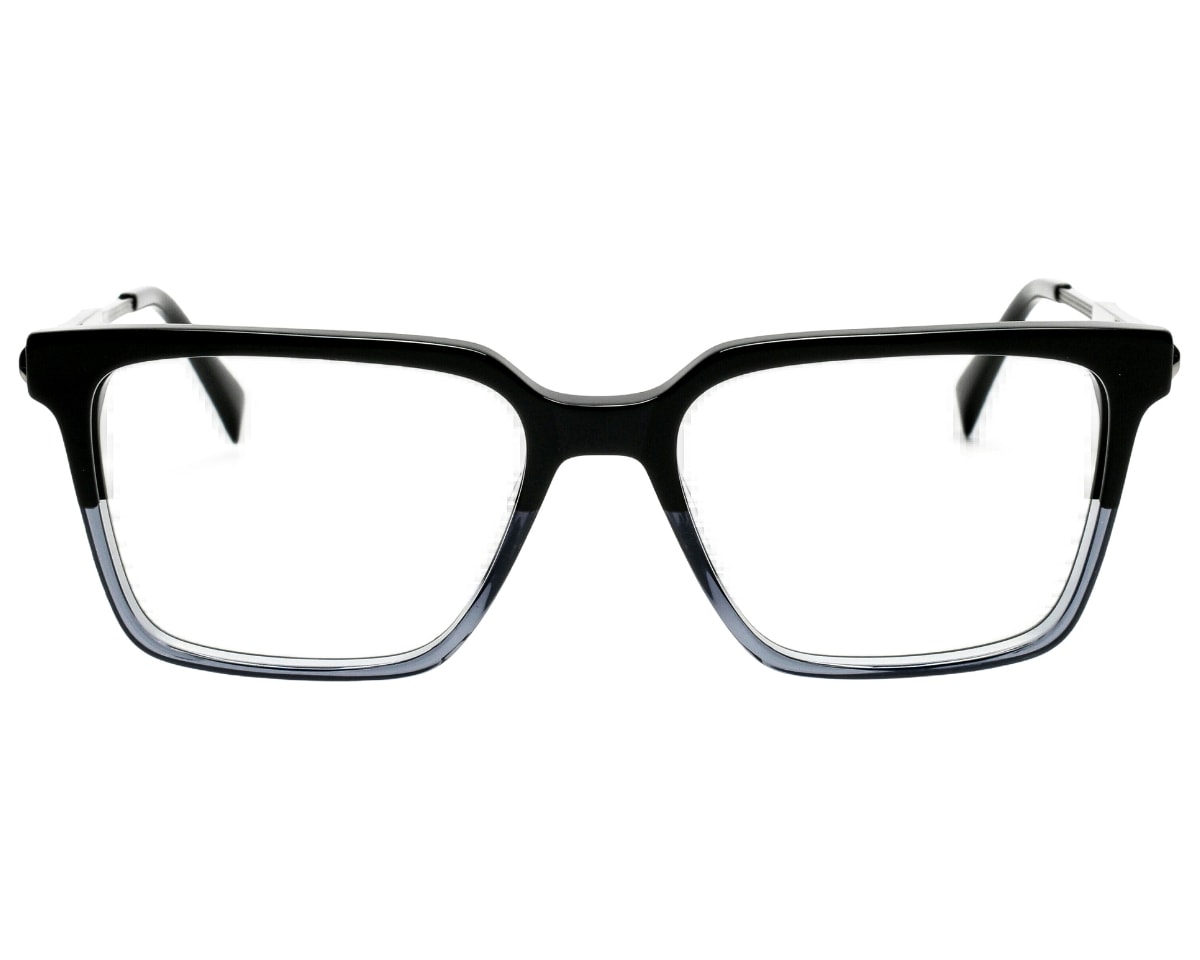 Óculos de Grau F. Sinclair Preto Azul Translúcido MB23021 C4-53
