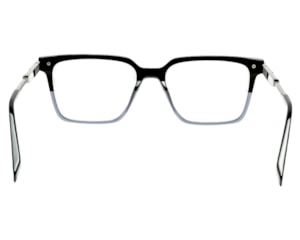 Óculos de Grau F. Sinclair Preto Azul Translúcido MB23021 C4-53