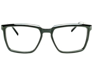 Óculos de Grau F. Sinclair Preto Brilho Dourado MB23014 C1-54