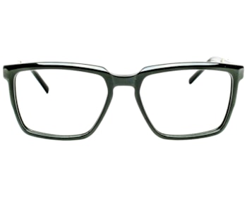 Óculos de Grau F. Sinclair Preto Brilho Dourado MB23014 C1-54