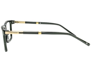 Óculos de Grau F. Sinclair Preto Brilho Dourado MB23014 C1-54