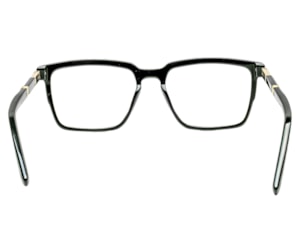 Óculos de Grau F. Sinclair Preto Brilho Dourado MB23014 C1-54