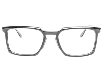 Óculos de Grau F. Sinclair Preto Brilho FS2106 C01-52