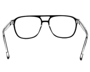 Óculos de Grau F. Sinclair Preto Brilho FS25094 C01-54