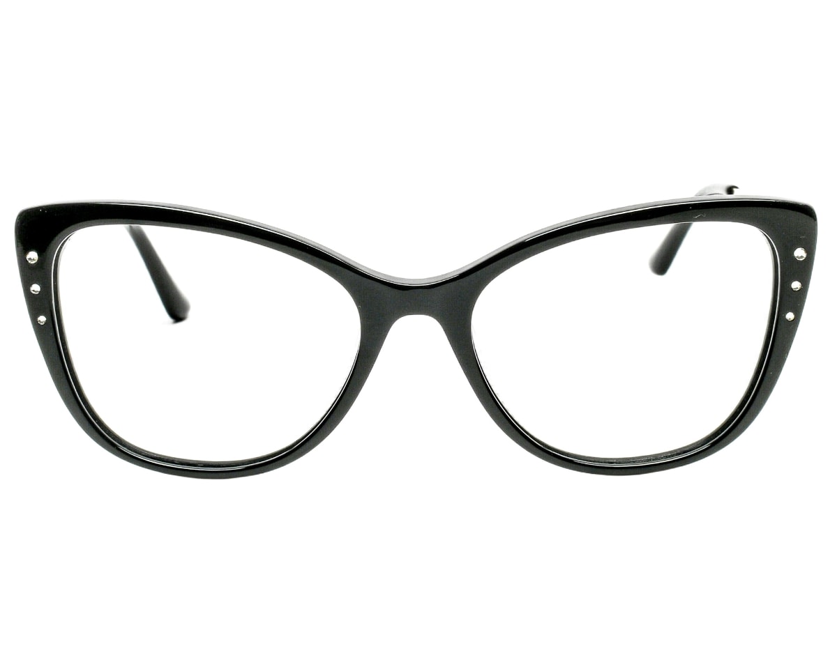 Óculos de Grau F. Sinclair Preto Brilho RY92008 C1-52