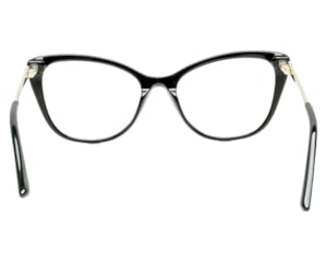 Óculos de Grau F. Sinclair Preto Brilho RY92008 C1-52