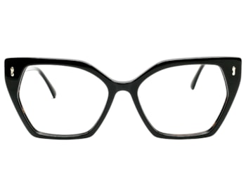 Óculos de Grau F. Sinclair Preto Brilho RY92012 C1-54