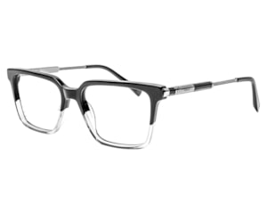 Óculos de Grau F. Sinclair Preto Brilho Translúcido MB23021 C5-53
