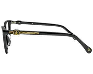 Óculos de Grau F. Sinclair Preto Brilho YD1359 C1-54