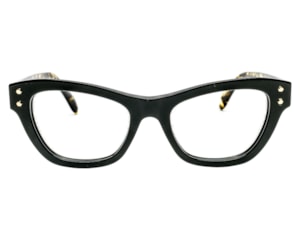 Óculos de Grau F. Sinclair Preto Marrom Tartaruga FS25049 C03-51