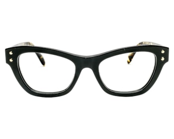 Óculos de Grau F. Sinclair Preto Marrom Tartaruga FS25049 C03-51