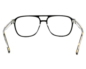 Óculos de Grau F. Sinclair Preto Marrom Tartaruga FS25094 C02-54