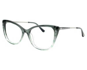 Óculos de Grau F. Sinclair Verde Translúcido RY92008 C5-52