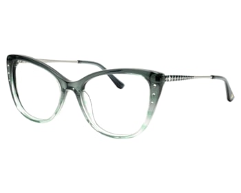 Óculos de Grau F. Sinclair Verde Translúcido RY92008 C5-52