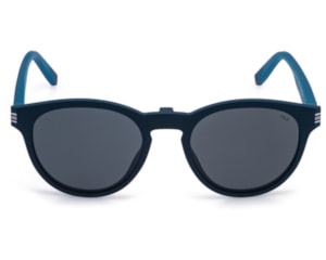 Óculos de Grau Fila Clip On Azul Fosco Polarizado UFID07 7A4P-51