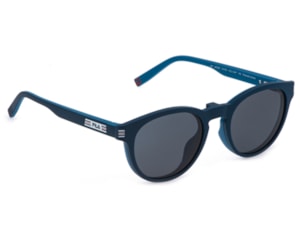 Óculos de Grau Fila Clip On Azul Fosco Polarizado UFID07 7A4P-51