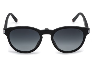Óculos de Grau Fila Clip On Preto Fosco Polarizado UFID07 U28P-51