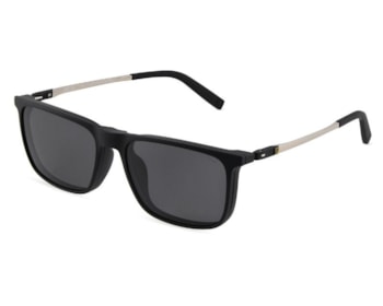 Óculos de Grau Fila Clip On Preto Fosco Polarizado UFIF21 U28P-56