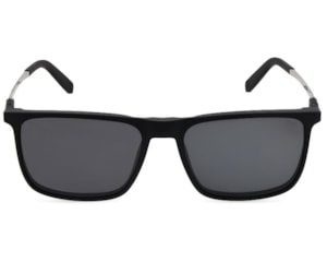 Óculos de Grau Fila Clip On Preto Fosco Polarizado UFIF21 U28P-56
