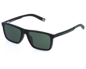 Óculos de Grau Fila Clip On Rubber Mania Preto Fosco Polarizado UFIA89 U28P-55