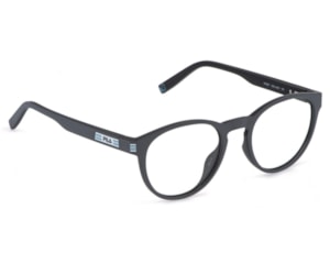 Óculos de Grau Fila Details Cinza Preto Fosco VFID07 0JA3-51
