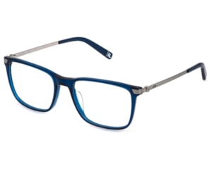 Óculos de Grau Fila Flexible Steel Azul Translúcido VFIB01 0AGQ-55