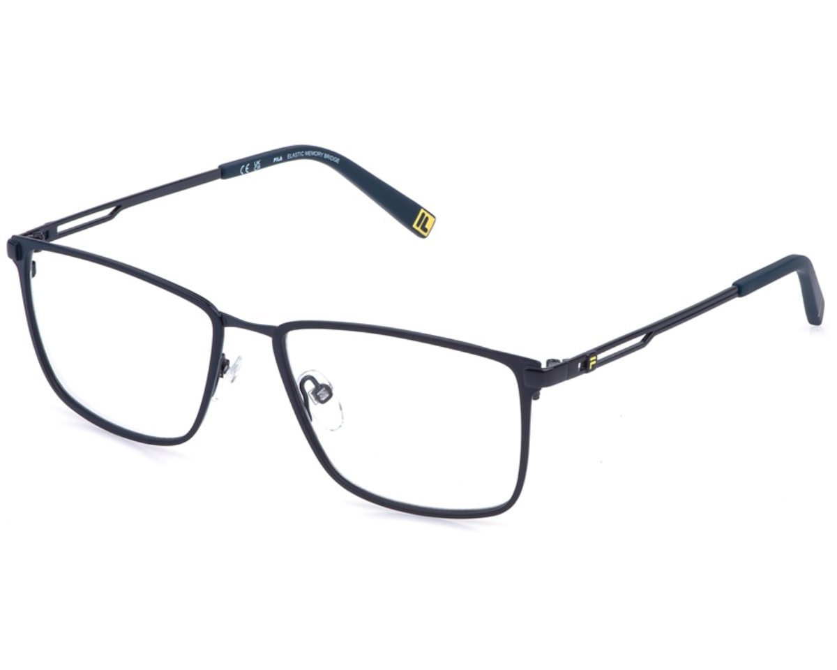 Óculos de Grau Fila Memory Bridge Azul Fosco VFID17 08PR-57