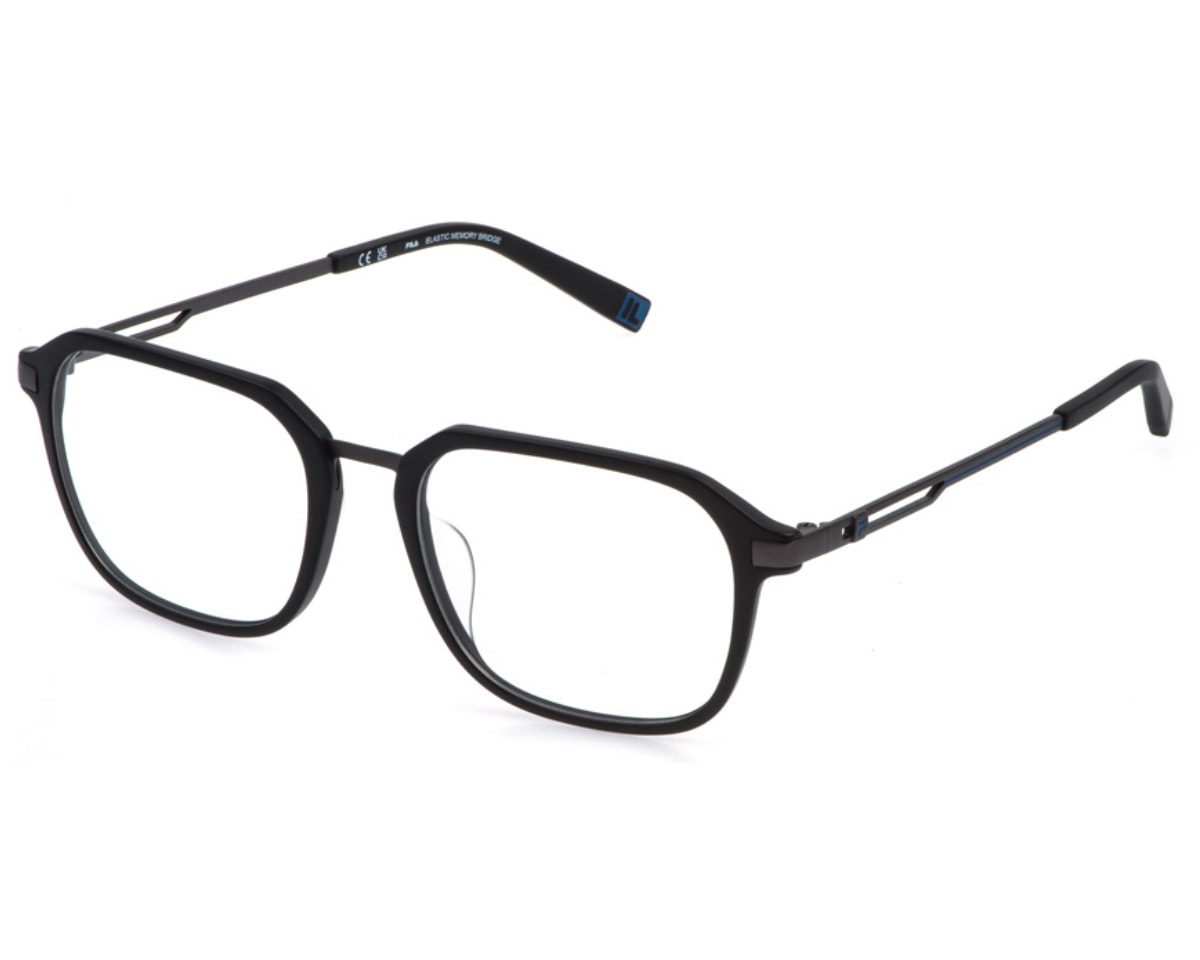 Óculos de Grau Fila Memory Bridge Preto Fosco VFID16 0703-53