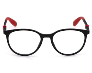 Óculos de Grau Fila Petite Preto Fosco Vermelho VFID44L 0U28-50