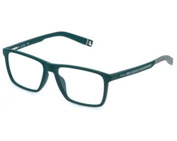 Óculos de Grau Fila Rubber Mania Verde Fosco VFIA89 0J98-55