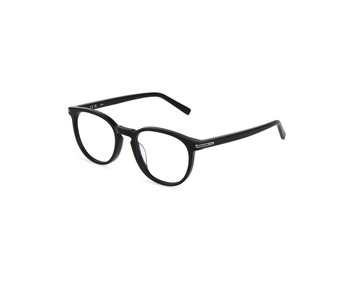 Óculos de Grau Fila Touch Of Color Preto Brilho VFIF24 0700-49