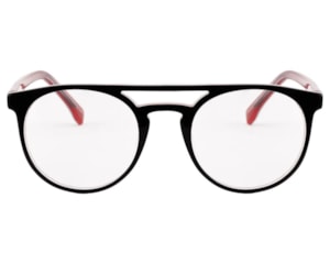 Óculos de Grau GAP Navy Azul Escuro Vermelho VGP006 0NAV-50