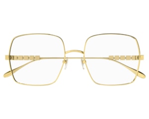 Óculos de Grau Gucci Dourado GG1434O 001-55