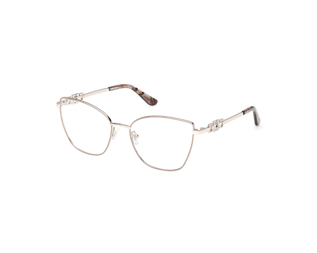 Óculos de Grau Guess Bege Brilhante GU50316 057-55