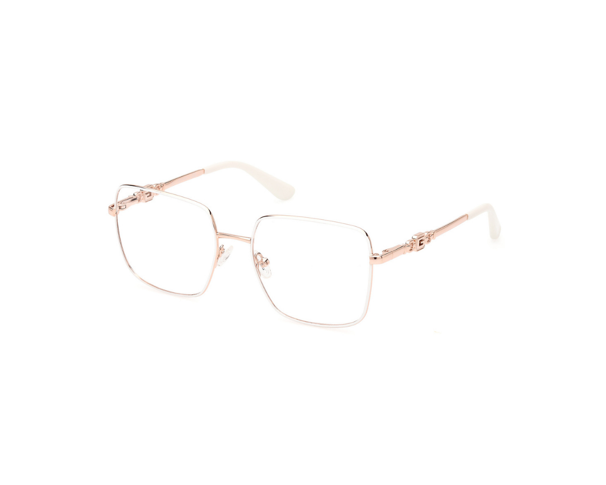 Óculos de Grau Guess Branco Brilhante GU2953 024-53