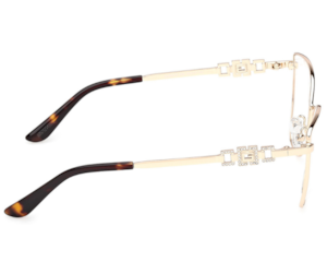 Óculos de Grau Guess Dourado Brilho GU50316 032-55