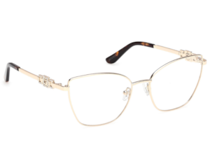 Óculos de Grau Guess Dourado Brilho GU50316 032-55