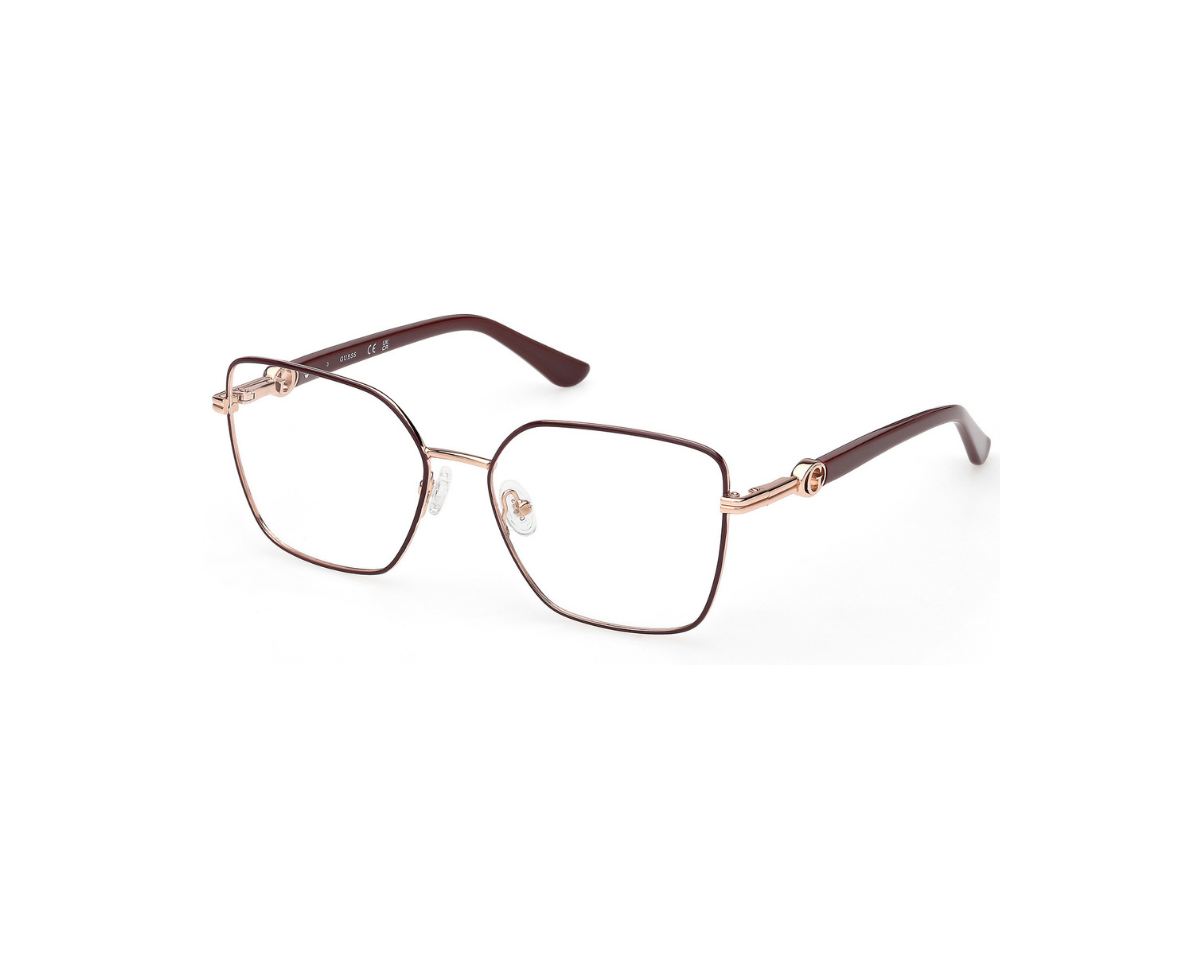 Óculos de Grau Guess Marrom Brilhante GU50313 069-53