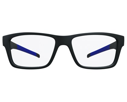 Óculos de Grau HB 93143 Polytech Teen Matte Black D. Blue Demo