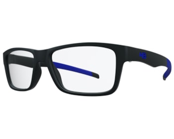 Óculos de Grau HB 93143 Polytech Teen Matte Black D. Blue Demo