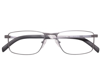 Óculos de Grau HB Ductenium 0541 Matte Chrome Demo