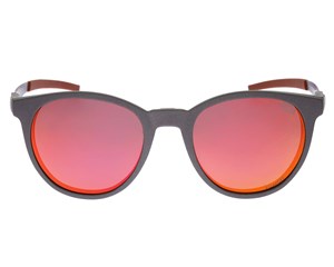 Óculos de Grau HB Duotech 0253 Clip On Matte Graphite Polarized Red