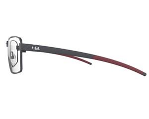 Óculos de Grau HB Duotech 0427 Black/Onyx Demo