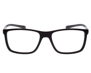 Óculos de Grau HB Duotech 93138 Matte Black Carbon Fiber D. Red Demo