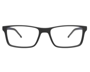 Óculos de Grau HB Polytech 0533 Matte Black Blue Print Carbon Fiber